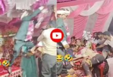 Jaymala Viral Video : दुल्हन को वरमाला पहनाने के लिए दूल्हे ने लगा दी छलांग, फिर आगे जो हुआ...